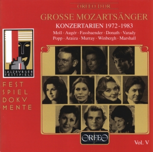 Mozart W A - Grosse Mozartsänger, Vol. 5 i gruppen Externt_Lager / Naxoslager hos Bengans Skivbutik AB (3489936)