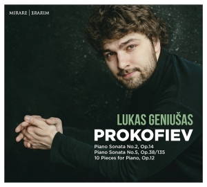 Lukas Geniusas - Prokofiev: Piano Sonatas No. 2 Op. 14 i gruppen CD / Klassiskt,Övrigt hos Bengans Skivbutik AB (3492846)