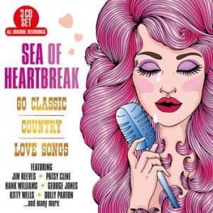 Blandade Artister - Sea Of Heartbreak:60 Classic Countr i gruppen ÖVRIGT / Kampanj 6CD 500 hos Bengans Skivbutik AB (3495419)