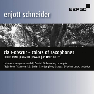 Schneider Enjott - Clair-Obscur – Colors Of Saxophones i gruppen VI TIPSAR / Julklappstips CD hos Bengans Skivbutik AB (3509784)