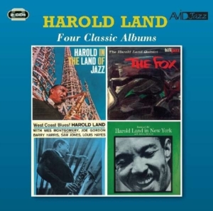 Land Harold - Four Classic Albums i gruppen CD / Jazz hos Bengans Skivbutik AB (3522467)