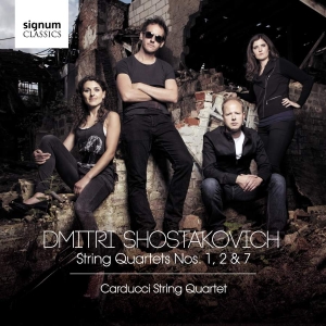 Shostakovich Dmitry - String Quartets Nos. 1, 2 & 7 i gruppen VI TIPSAR / Julklappstips CD hos Bengans Skivbutik AB (3532499)