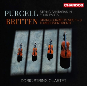 Britten Benjamin Purcell Henry - String Quartets Nos. 1-3 Fantasias i gruppen VI TIPSAR / Julklappstips CD hos Bengans Skivbutik AB (3552095)