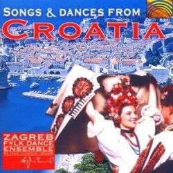 Zagreb Folk Dance Ensemble - Songs & Dances From Croatia i gruppen CD / Worldmusic/ Folkmusik hos Bengans Skivbutik AB (3557028)
