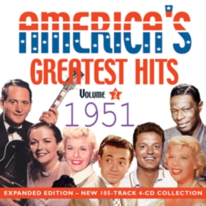 Various Artists - America's Greatest Hits 1951 - Expa i gruppen CD / Pop-Rock hos Bengans Skivbutik AB (3558623)