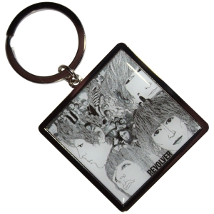 Beatles - Revolver Album Photo Print Keychain i gruppen MERCHANDISE / Nyckelring / Pop-Rock hos Bengans Skivbutik AB (3567422)