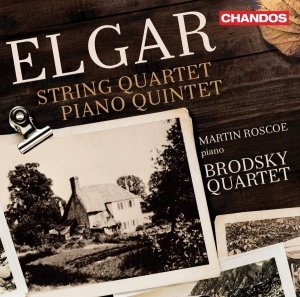 Elgar Edward - String Quartet Piano Quintet i gruppen Externt_Lager / Naxoslager hos Bengans Skivbutik AB (3597456)