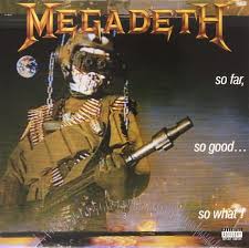 Megadeth - So Far So Good So What i gruppen Minishops / Megadeth hos Bengans Skivbutik AB (3604193)