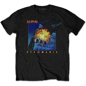 Defleppard - Pyromania Uni Bl T-Shirt i gruppen MERCHANDISE / T-shirt / Hårdrock hos Bengans Skivbutik AB (3619738r)