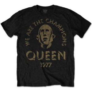 Queen - Queen Men's Tee: We Are The Champions i gruppen ÖVRIGT / MK Test 6 hos Bengans Skivbutik AB (3619744)