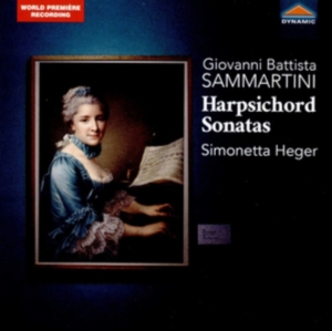 Sammartini G B - Harpsichord Sonatas i gruppen Externt_Lager / Naxoslager hos Bengans Skivbutik AB (3637423)