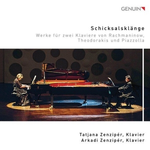 Piazzolla Astor Rachmaninov Serg - Schicksalsklänge i gruppen Externt_Lager / Naxoslager hos Bengans Skivbutik AB (3637427)