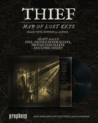 Thief - Map Of Lost Keys (Black Vinyl) i gruppen VINYL / Hårdrock hos Bengans Skivbutik AB (3637837)