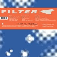 Filter - Title Of Record i gruppen CD / Pop-Rock hos Bengans Skivbutik AB (3643050)