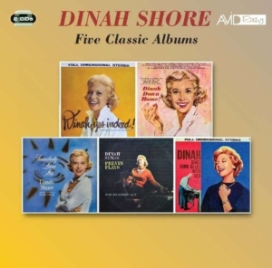 Shore Dinah - Five Classic Albums i gruppen CD / Pop-Rock hos Bengans Skivbutik AB (3644888)