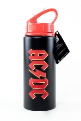 AC/DC - Logo - Aluminium Drink Bottles i gruppen MERCH / Minsishops-merch / Ac/Dc hos Bengans Skivbutik AB (3655551)
