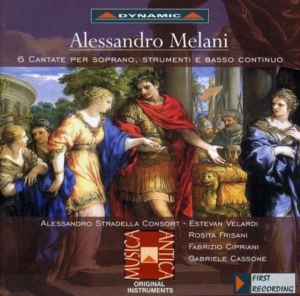 Melani - Cantatas For Soprano i gruppen Externt_Lager / Naxoslager hos Bengans Skivbutik AB (3659706)