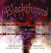 Blackthorne - We Won't Be Forgotten:Blackthorne A i gruppen CD / Hårdrock hos Bengans Skivbutik AB (3664690)