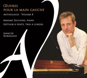 Maxime Zecchini - Oeuvres Pour La Main Gauche i gruppen CD / Klassiskt,Övrigt hos Bengans Skivbutik AB (3672581)