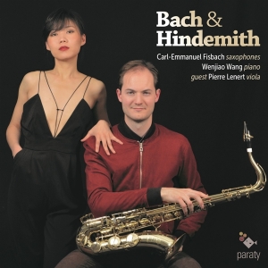 Carl-Emmanuel Fisbach - Bach & Hindemith i gruppen CD / Klassiskt,Övrigt hos Bengans Skivbutik AB (3672594)