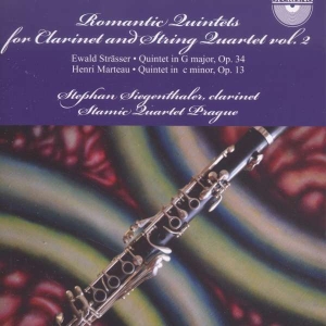 Strässer / Marteau - Romantic Quintets For Clarinet An i gruppen Externt_Lager / Naxoslager hos Bengans Skivbutik AB (3674731)