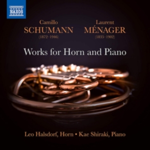 Schumann Camillo Menager Lauren - Works For Horn & Piano i gruppen Externt_Lager / Naxoslager hos Bengans Skivbutik AB (3720515)