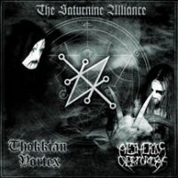 Thokkian Vortex & Aetherius Obscuri - Saturnine Alliance i gruppen CD / Hårdrock hos Bengans Skivbutik AB (3723926)