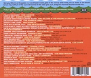 Various Artists - Hey, Beach Girls! Female Surf 'N' D i gruppen ÖVRIGT / Övrigt / aub hos Bengans Skivbutik AB (3742429)