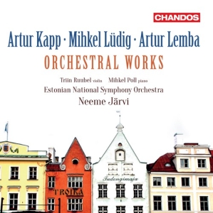 Kapp Artur Lemba Artur Ludig M - Orchestral Works i gruppen VI TIPSAR / Julklappstips CD hos Bengans Skivbutik AB (3743374)