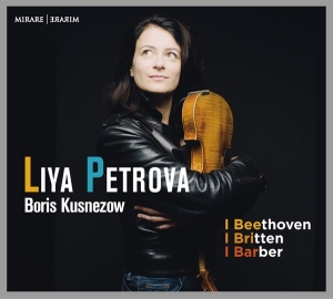 Liya Petrova - Beethoven/Britten/Barber i gruppen CD / Klassiskt,Övrigt hos Bengans Skivbutik AB (3760921)