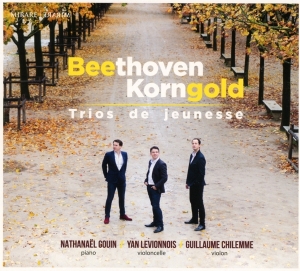 Nathanael Gouin - Beethoven/Korngold: Trios De Jeunesse i gruppen CD / Klassiskt hos Bengans Skivbutik AB (3760923)