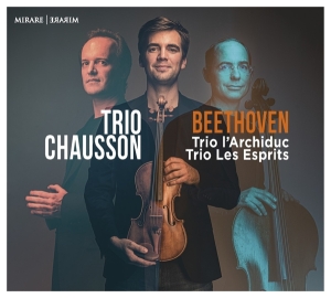 Trio Chausson - Beethoven: Trio L'archiduc/Trio Les Esprits i gruppen CD / Klassiskt,Övrigt hos Bengans Skivbutik AB (3760925)