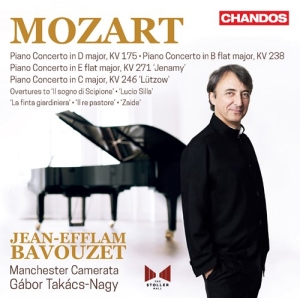 Jean-Efflam Bavouzet Manchester Ca - Mozart: Piano Concertos, Vol. 5 i gruppen Externt_Lager / Naxoslager hos Bengans Skivbutik AB (3761691)