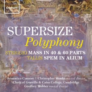 Striggio Alessandro Tallis Thoma - Supersize Polyphony i gruppen Externt_Lager / Naxoslager hos Bengans Skivbutik AB (3769115)