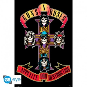 Guns N Roses - Appetite Poster 91,5x61 i gruppen MERCHANDISE / Merch / Hårdrock hos Bengans Skivbutik AB (3790809)