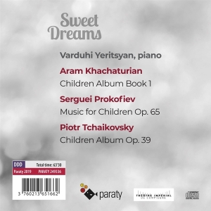 Varduhi Yeritsyan - Sweet Dreams i gruppen CD / Klassiskt,Övrigt hos Bengans Skivbutik AB (3793779)