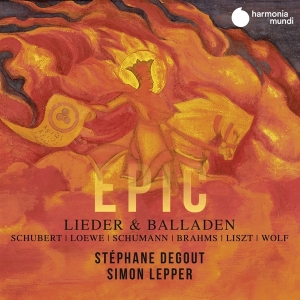 Stephane & Simon Lepper Degout - Epic: Lieder & Balladen i gruppen CD / Klassiskt,Övrigt hos Bengans Skivbutik AB (3793787)