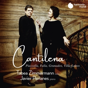 Zimmermann Tabea/Javier Perianes - Cantilena i gruppen CD / Klassiskt,Övrigt hos Bengans Skivbutik AB (3793794)