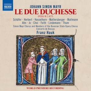 Mayr Johann Simon - Le Due Duchesse i gruppen Externt_Lager / Naxoslager hos Bengans Skivbutik AB (3799125)