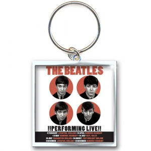 Beatles - The Beatles Standard Keychain: 1962 Perf i gruppen ÖVRIGT / MK Test 7 hos Bengans Skivbutik AB (3804620)