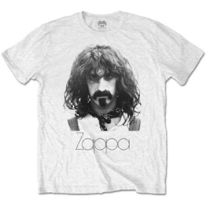 Frank Zappa - Frank Zappa Unisex Tee: Thin Logo Portrait i gruppen ÖVRIGT / MK Test 5 hos Bengans Skivbutik AB (3804727r)