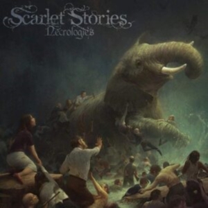 Scarlet Stories - Necrologies - Ltd.Ed. i gruppen VINYL / Pop-Rock hos Bengans Skivbutik AB (3814296)