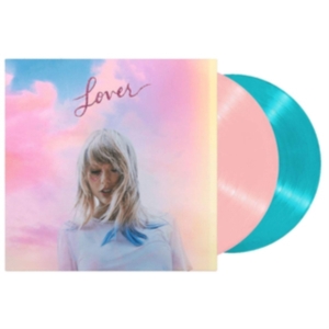 Taylor Swift - Lover (2Lp Pink/Turquoise) i gruppen VINYL / Pop-Rock hos Bengans Skivbutik AB (3816984)
