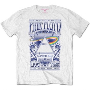 Pink Floyd - T-shirt - Carnegie Hall Poster (Retail Pack) (Kids White) (5-6 år) i gruppen ÖVRIGT / MK Test 6 hos Bengans Skivbutik AB (3828206)