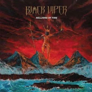 Black Viper - Hellions Of Fire (Red/Yellow Vinyl i gruppen VINYL / Hårdrock/ Heavy metal hos Bengans Skivbutik AB (3832632)