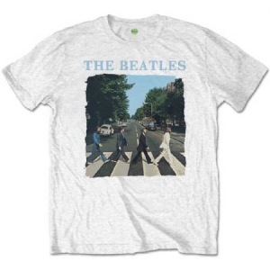 The beatles - The Beatles Unisex Tee: Abbey Road & Logo (Retail Pack) i gruppen ÖVRIGT / MK Test 5 hos Bengans Skivbutik AB (3833930r)