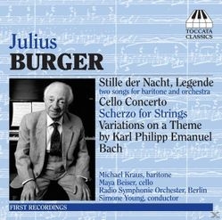 Burger Julius - Two Songs For Baritone And Orchestr i gruppen Externt_Lager / Naxoslager hos Bengans Skivbutik AB (3837516)