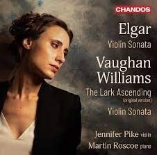 Elgar Edward Vaughan Williams Ra - Violin Sonatas & The Lark Ascending i gruppen VI TIPSAR / Julklappstips CD hos Bengans Skivbutik AB (3838205)