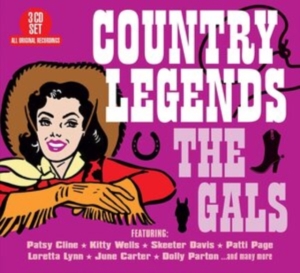 Various Artists - Country Legends - The Gals i gruppen CD / Country,Pop-Rock hos Bengans Skivbutik AB (3846208)