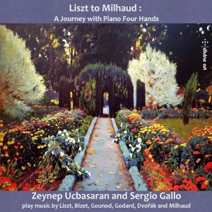 Various - Liszt To Milhaud: A Journey With Pi i gruppen VI TIPSAR / Julklappstips CD hos Bengans Skivbutik AB (3847516)